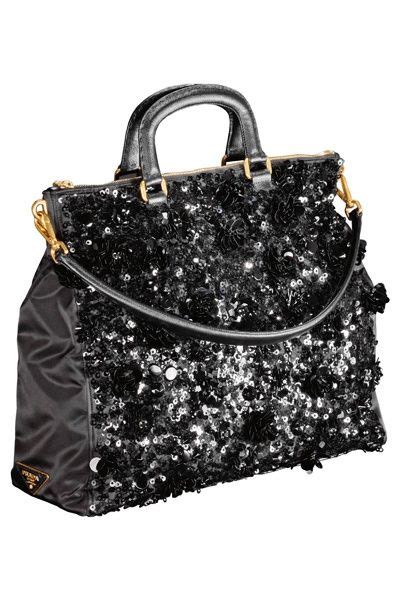 prada glitzertasche|glitter Prada bag.